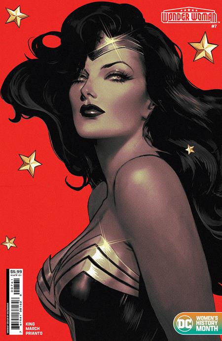 WONDER WOMAN #7 CVR D SOZOMAIKA WOMENS HISTORY MONTH CARD STOCK VAR *(DH Q2)*