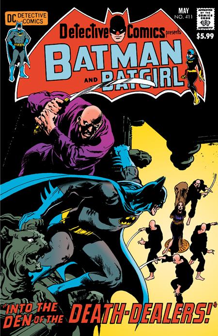 DETECTIVE COMICS #411 FACSIMILE EDITION CVR C NEAL ADAMS FOIL VAR *(DH N1)* *(DH I1)*
