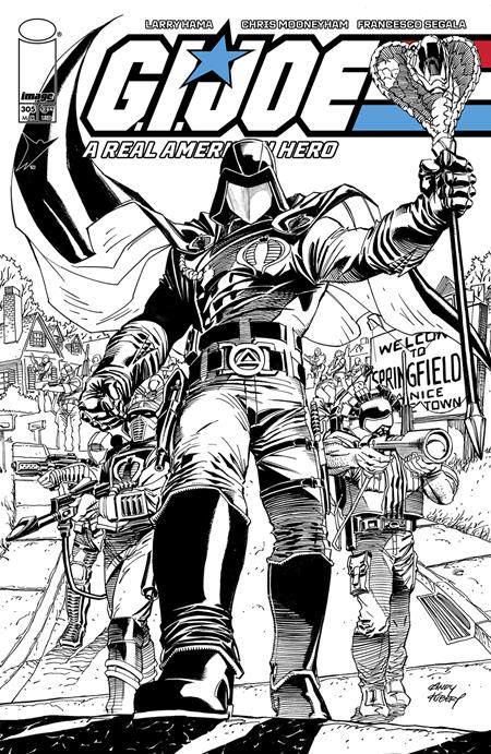 GI JOE A REAL AMERICAN HERO #305 CVR B ANDY KUBERT VAR (DH B12)