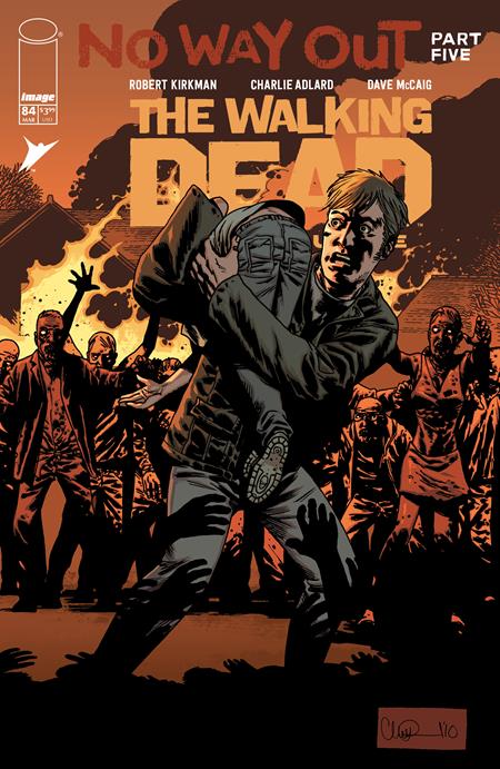 WALKING DEAD DELUXE #84 CVR B CHARLIE ADLARD & DAVE MCCAIG VAR *(DH Y1)*