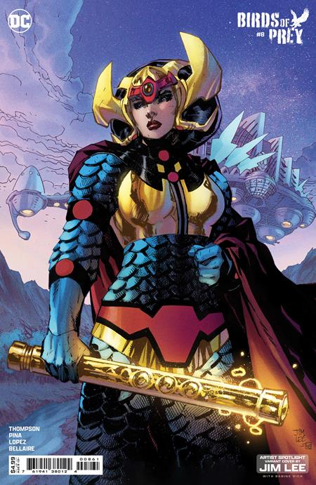 BIRDS OF PREY #8 CVR D JIM LEE ARTIST SPOTLIGHT CARD STOCK VAR *(DH K4)*