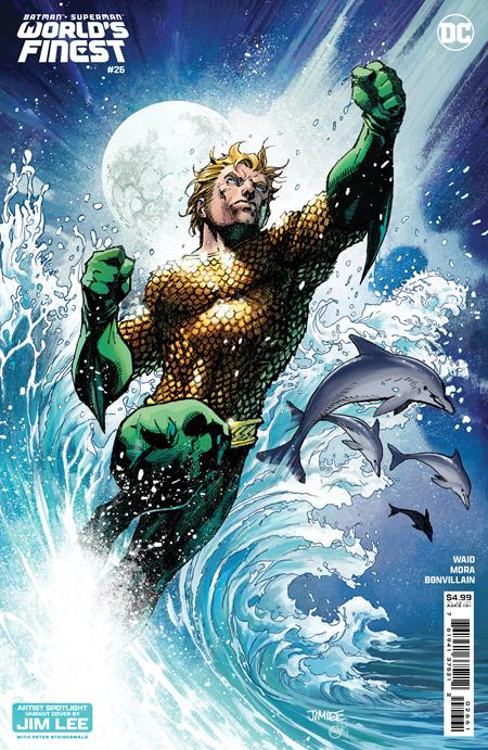 BATMAN SUPERMAN WORLDS FINEST #26 CVR C JIM LEE ARTIST SPOTLIGHT CARD STOCK VAR *RELEASING 4/17/24* *(DH Z3)*