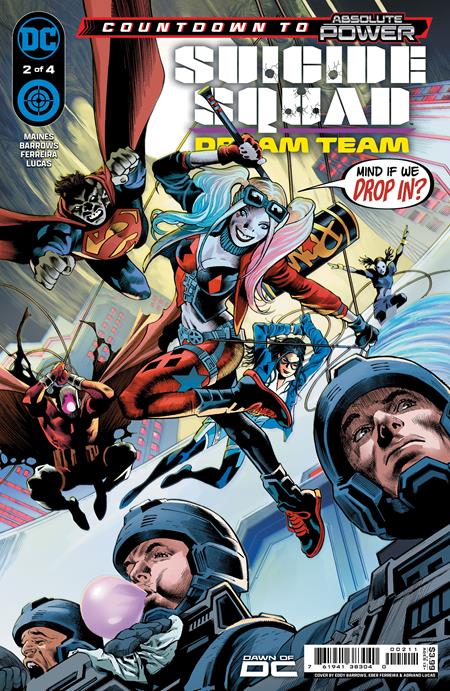 SUICIDE SQUAD DREAM TEAM #2 (OF 4) CVR A EDDY BARROWS & EBER FERREIRA *(DH Q5)*