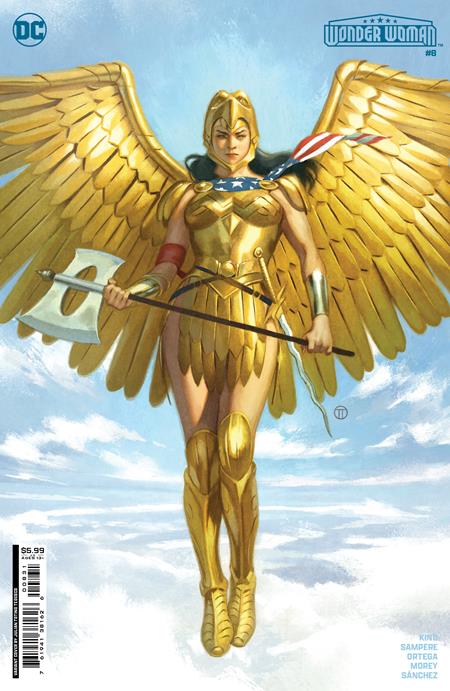 WONDER WOMAN #8 CVR B JULIAN TOTINO TEDESCO CARD STOCK VAR *RELEASING 4/17/24* *(DH L9)*