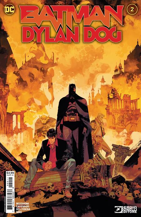 BATMAN DYLAN DOG #2 (OF 3) CVR A GIGI CAVENAGO (DH C8)