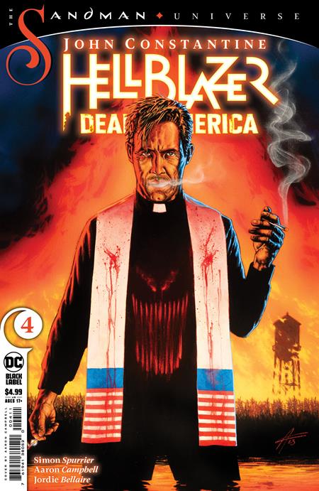 JOHN CONSTANTINE HELLBLAZER DEAD IN AMERICA #4 (OF 9) CVR A AARON CAMPBELL *RELEASING 4/17/24*