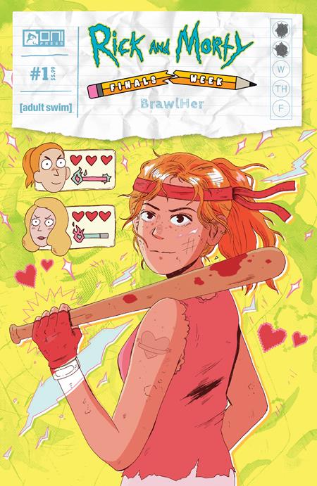 RICK AND MORTY PRESENTS FINALS WEEK BRAWLHER #1 (OF 5) CVR A BECK KUBRICK *RELEASING 4/17/24* *(DH G7)*