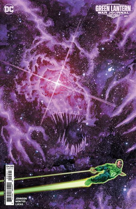 GREEN LANTERN WAR JOURNAL #9 CVR B MIKE PERKINS CARD STOCK VAR *(DH N3)*