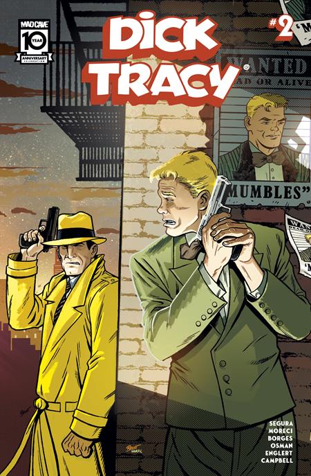 DICK TRACY #2 CVR B BRENT SCHOONOVER CONNECTING COVER VAR *(DH S1)* *(DH V1)* *(DH V2)*