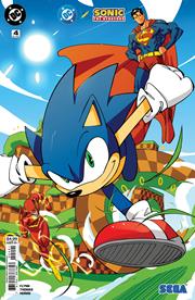 DC X SONIC THE HEDGEHOG #4 (OF 5) CVR A PABLO M COLLAR *RELEASE DATE 6/25/25* *(DH L2)*