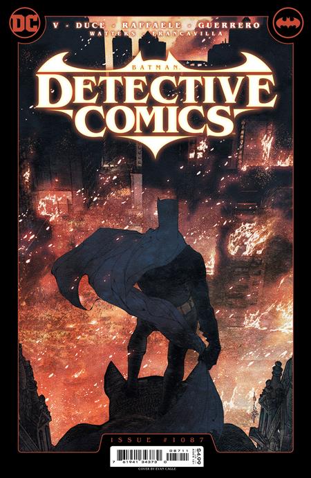 DETECTIVE COMICS #1087 CVR A EVAN CAGLE *RELEASING 7/24/24* *(DH N1)*
