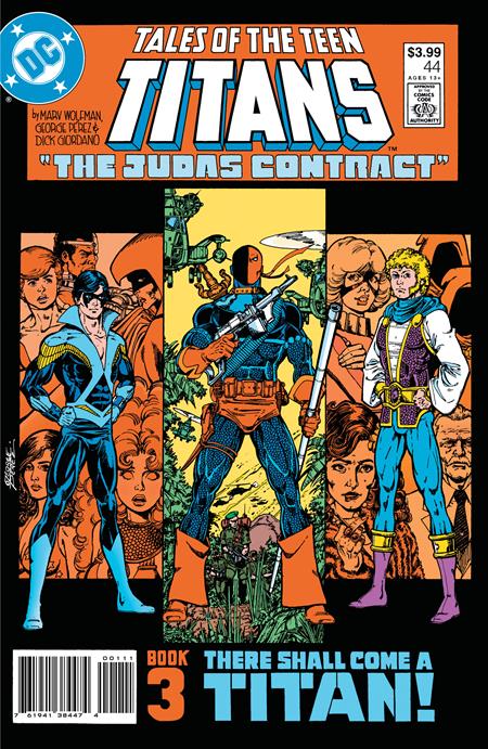 TALES OF THE TEEN TITANS #44 FACSIMILE EDITION CVR A GEORGE PEREZ *(DH Q1)* *(DH Z1)*