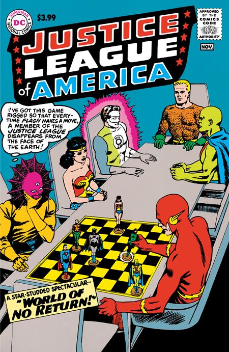 JUSTICE LEAGUE OF AMERICA #1 FACSIMILE EDITION CVR A MURPHY ANDERSON *RELEASE DATE: 7/31/24* *(DH L1)*