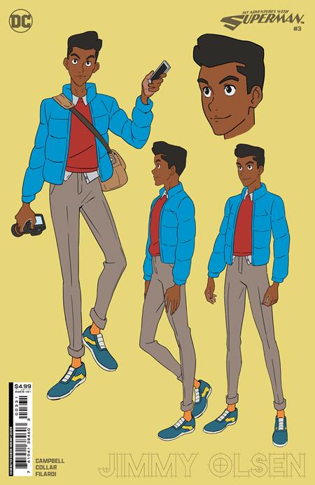 MY ADVENTURES WITH SUPERMAN #3 (OF 6) CVR C DESIGN CARD STOCK VAR *RELEASE DATE: 8/7/24* *(DH Z1)*