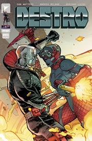 DESTRO #3 (OF 5) CVR A ANDREI BRESSAN & ADRIANO LUCAS *RELEASE DATE: 8/21/24* *(DH S1)*