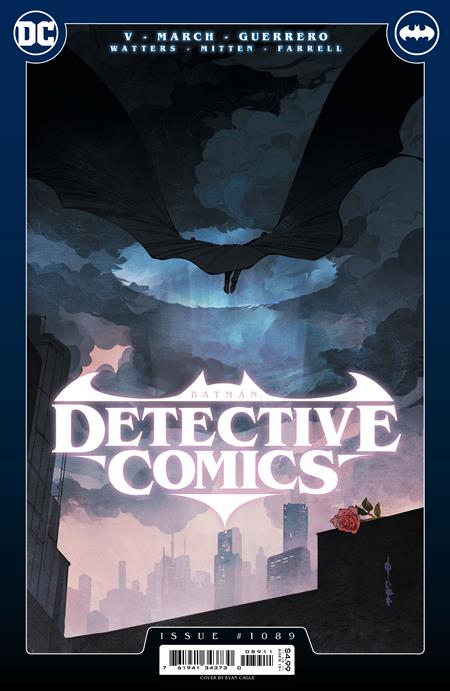DETECTIVE COMICS #1089 CVR A EVAN CAGLE *RELEASE DATE: 9/25/24* *(DH I1)*