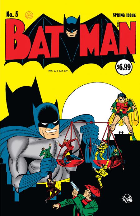 BATMAN #5 FACSIMILE EDITION CVR A BOB KANE *(DH E4)*