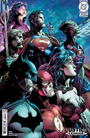 JUSTICE LEAGUE UNLIMITED #1 CVR B JIM LEE CARD STOCK VAR *RELEASE DATE: 11/27/24* *(DH L1)*