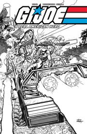 GI JOE A REAL AMERICAN HERO #311 CVR B ANDY KUBERT B&W VAR *RELEASE DATE: 11/20/24* *(DH U1)*