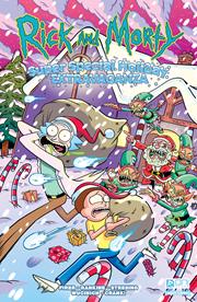 RICK AND MORTY SUPER SPECIAL HOLIDAY EXTRAVAGANZA #1 (ONE SHOT) CVR C MARC ELLERBY VAR *RELEASE DATE: 11/27/24* *(DH G7)*