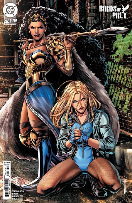 BIRDS OF PREY #17 CVR B SERG ACUNA CARD STOCK VAR *RELEASE DATE: 1/1/25* *(DH K4)*