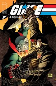 GI JOE A REAL AMERICAN HERO #313 CVR A ANDY KUBERT & TAMRA BONVILLAIN *RELEASE DATE: 1/22/25* *(DH U1)*