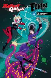 HARLEY QUINN X ELVIRA #5 CVR A AMANDA CONNER TENTACLES *RELEASE DATE 3/11/26*