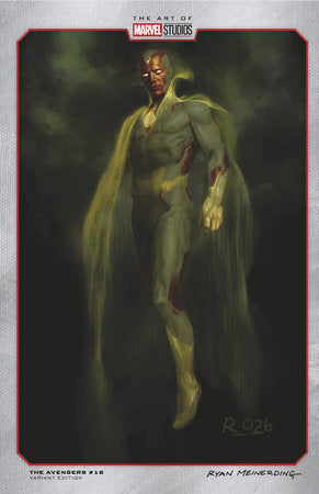 AVENGERS #18 RYAN MEINERDING MARVEL STUDIOS VARIANT *RELEASE DATE: 9/18/24* *(DH U1)*