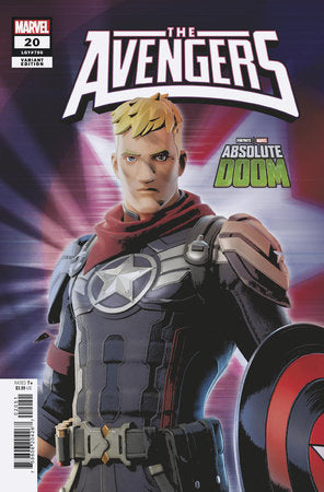 AVENGERS #20 EPIC GAMES MARVEL FORTNITE CAPTAIN JONES VARIANT *RELEASE DATE: 11/6/24* *(DH U1)*