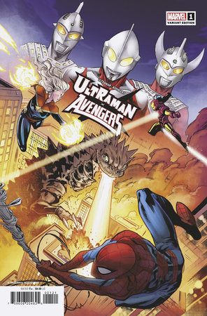 ULTRAMAN X THE AVENGERS #1 FRANCESCO MANNA VARIANT *RELEASE DATE: 8/14/24* *(DH R3)*