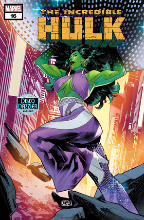 INCREDIBLE HULK #16 EDWIN GALMON DISCO DAZZLER VARIANT *RELEASE DATE: 9/4/24* *(DH K4)*