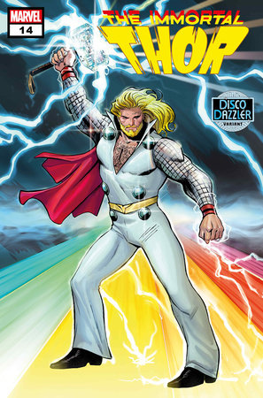 IMMORTAL THOR #14 LEE GARBETT DISCO DAZZLER VARIANT *RELEASE DATE: 8/14/24* *(DH A15)*