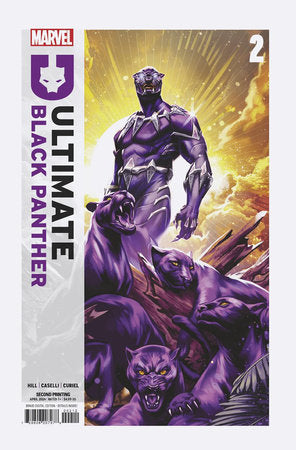 ULTIMATE BLACK PANTHER #2 MATEUS MANHANINI 2ND PRINTING VARIANT *RELEASING 4/17/24* *(DH Z2)*