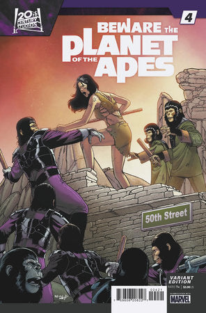 BEWARE THE PLANET OF THE APES #4 RAMON ROSANAS VARIANT *RELEASING 4/17/24* *(DH N4)*