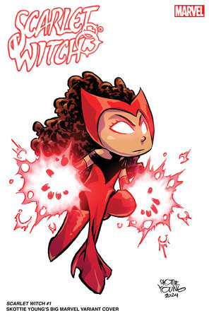 SCARLET WITCH #1 SKOTTIE YOUNG'S BIG MARVEL VARIANT *(DH G8)*