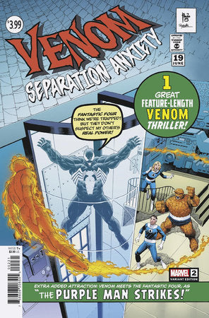 VENOM: SEPARATION ANXIETY #2 PAULO SIQUEIRA HOMAGE VARIANT *RELEASE DATE 06/19/24* *(DH G3)*