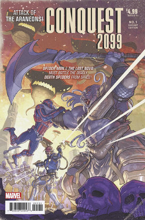 CONQUEST 2099 #1 PETE WOODS VARIANT *RELEASE DATE: 10/9/24* *(DH Z1)* *(DH A3)*