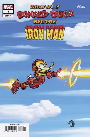 MARVEL & DISNEY: WHAT IF...? DONALD DUCK BECAME IRON MAN #1 SKOTTIE YOUNG VARIANT *RELEASE DATE 5/28/25* *(DH D3)*