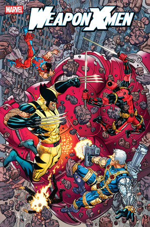 WEAPON X-MEN #4 STEVE SKROCE VARIANT *RELEASE DATE 5/21/25* *(DH N4)*