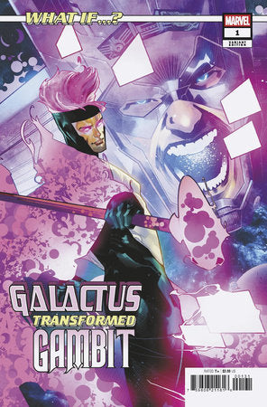 WHAT IF...? GALACTUS: GALACTUS TRANSFORMED GAMBIT? #1 EDWIN GALMON VARIANT *RELEASE DATE: 1/8/25* *(DH D3)*