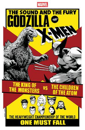 GODZILLA VS. X-MEN #1 LEE GARBETT VERSUS VARIANT *RELEASE DATE: 5/14/25* *(DH R3)*