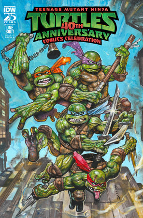 Teenage Mutant Ninja Turtles: 40th Anniversary Comics Celebration Variant B (Bisley) *(DH U2)* *(DH H4)* *(DH D5)*