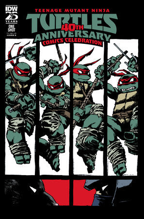 Teenage Mutant Ninja Turtles: 40th Anniversary Comics Celebration Variant D (Campbell) *(DH J3)*