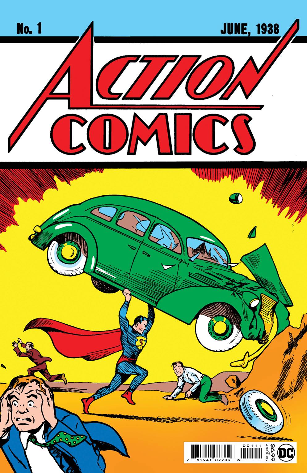 ACTION COMICS #1 FACSIMILE EDITION (2022) (DH D4)