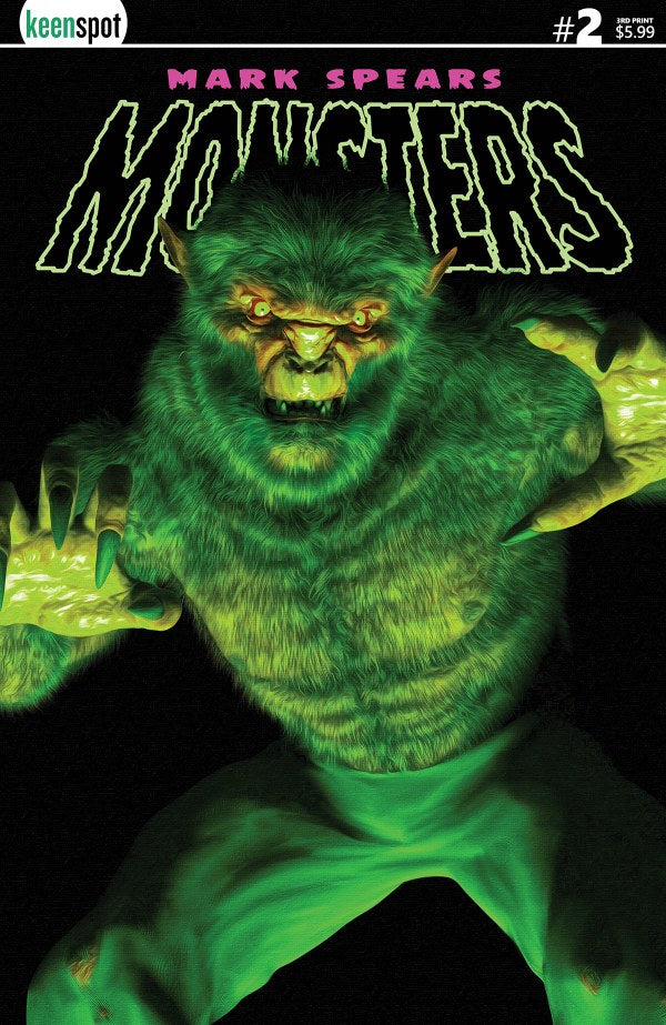MARK SPEARS MONSTERS #2 3RD PRINTING (DH C7)