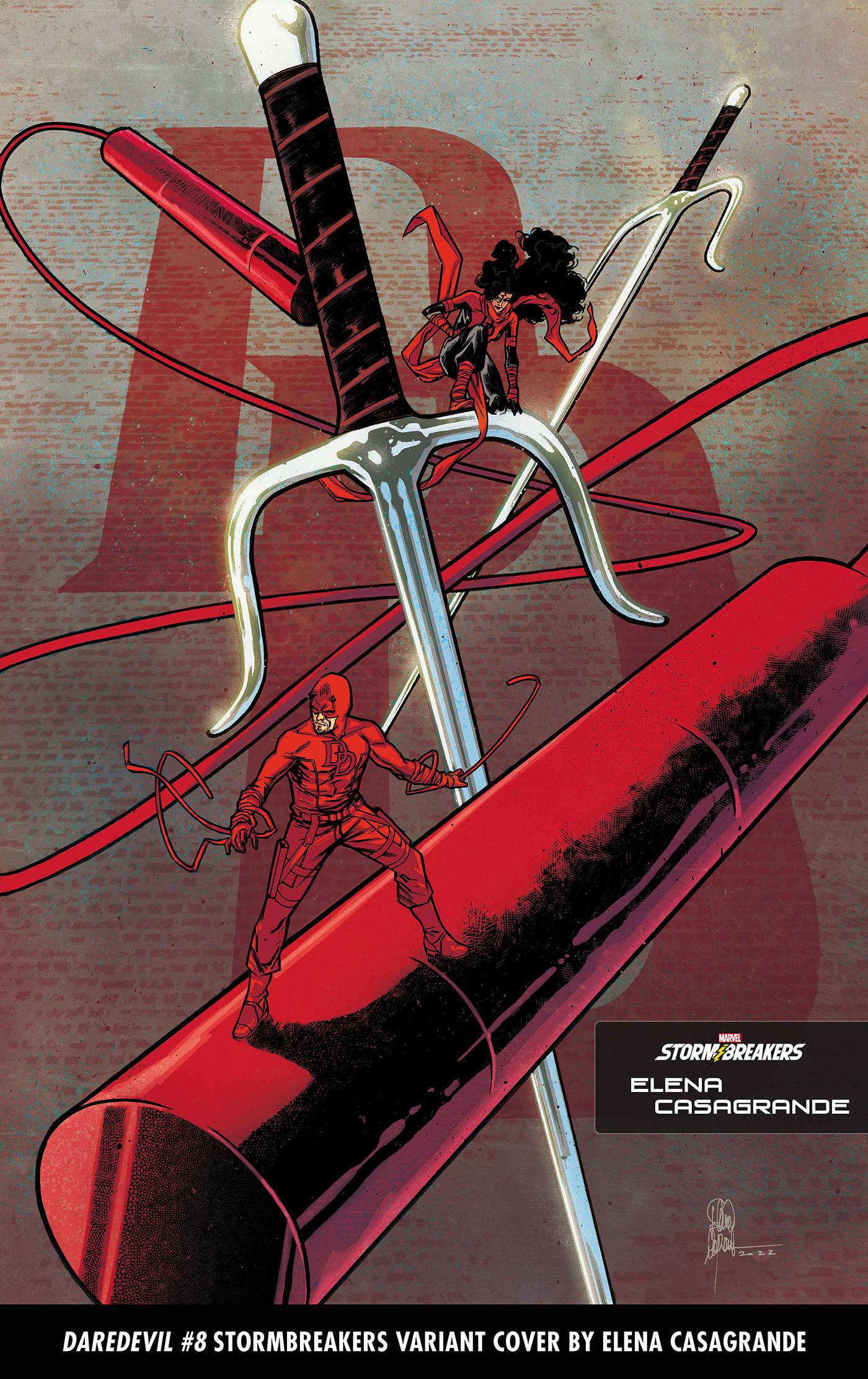 DAREDEVIL #8 CASAGRANDE (DH A5)