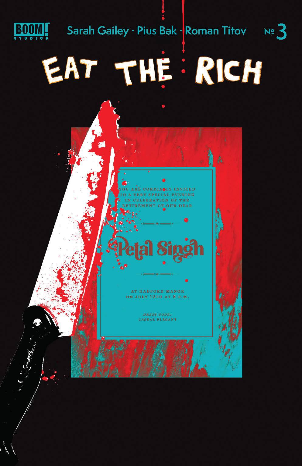 EAT THE RICH #3 (OF 5) CVR B CAREY *(RELEASE DATE 10/20/21 *(DH H1)* *(DH V2)*