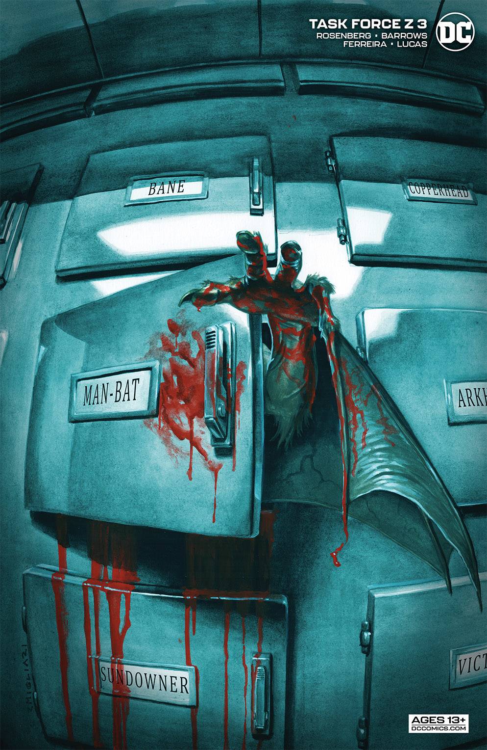 TASK FORCE Z #3 CVR B MIGLIARI CARD STOCK VAR *(DH C2)*