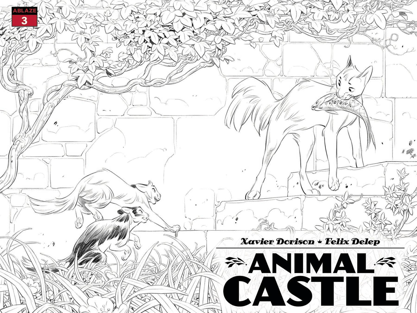 ANIMAL CASTLE #3 CVR B DELEP MISS B WRAPAROUND *(DH H1)*
