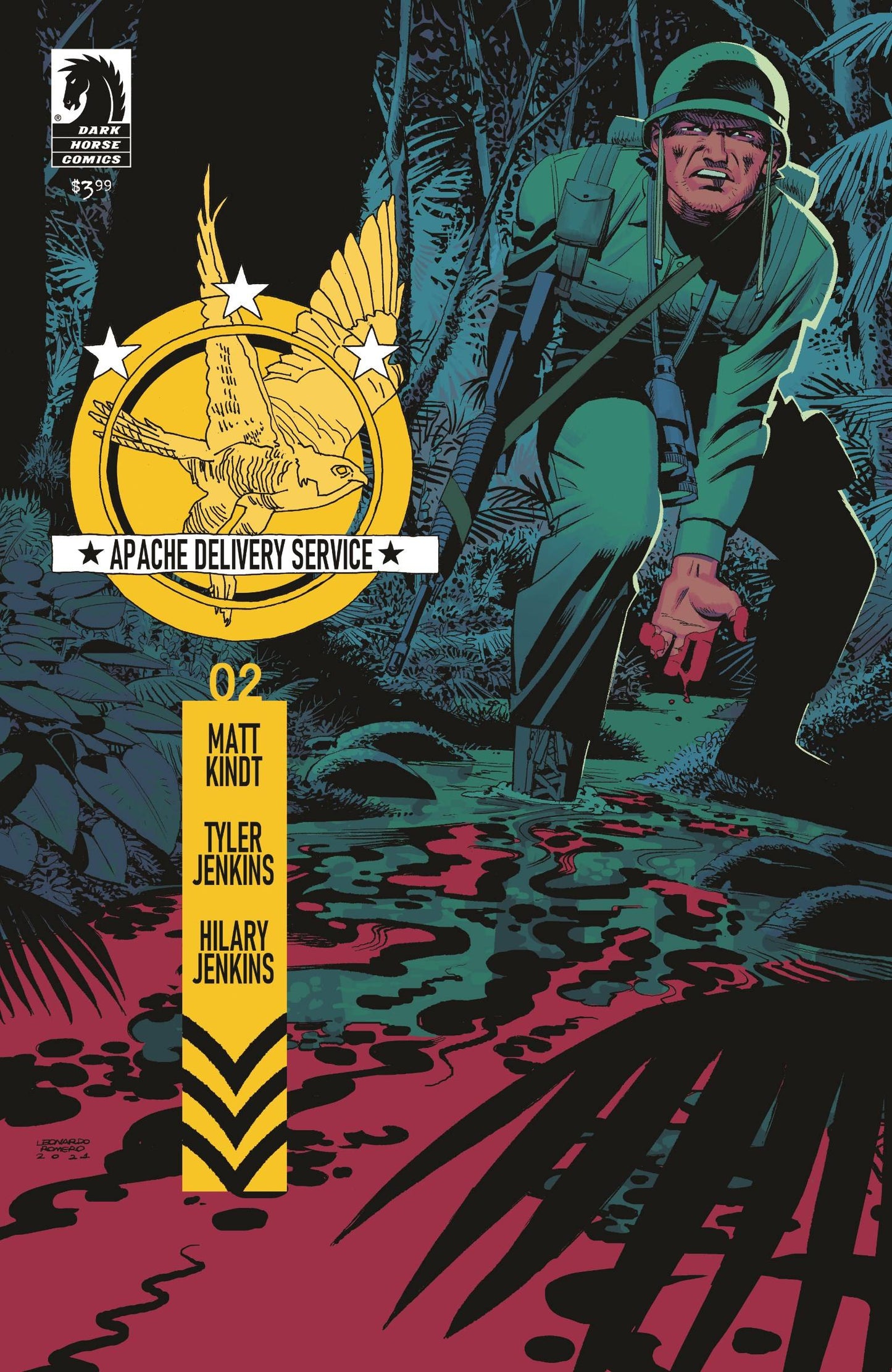 APACHE DELIVERY SERVICE #2 (OF 4) CVR B ROMERO *(RELEASE DATE 02/09/22)* *(DH C1)* *(DH V2)*